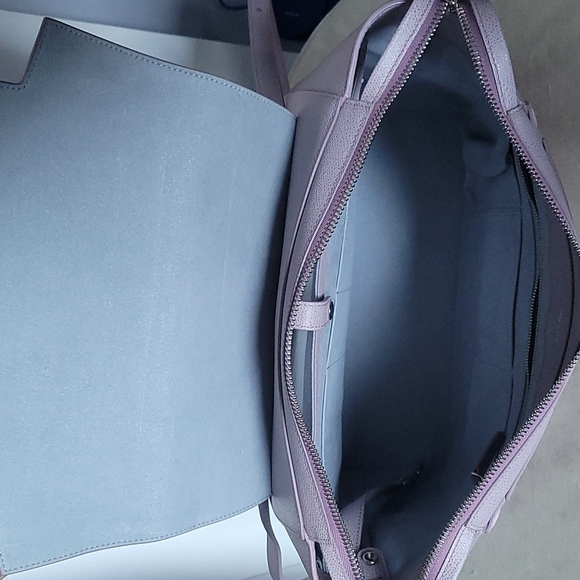 [sold] Senreve Maestra in Lavender Mixed Leather - Picture 4 of 7